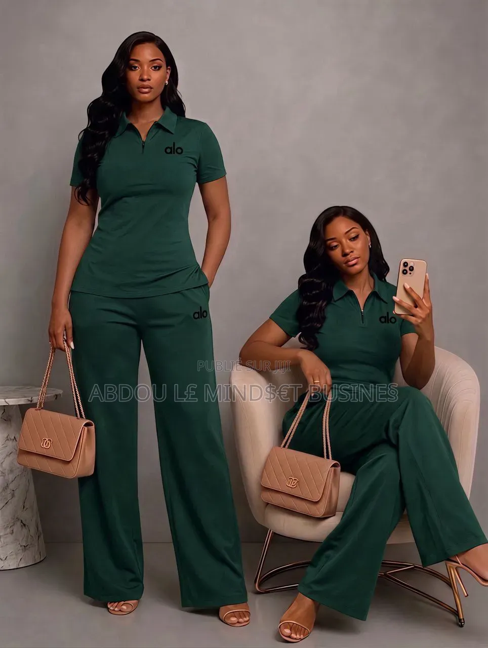 Ensemble Alo Lacoste Femme Bas Large