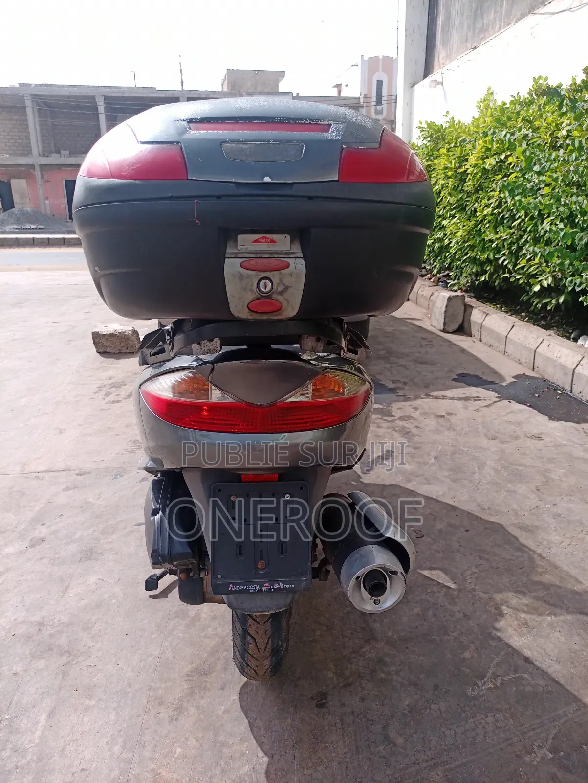 Suzuki Burgman 125 2017 Gris