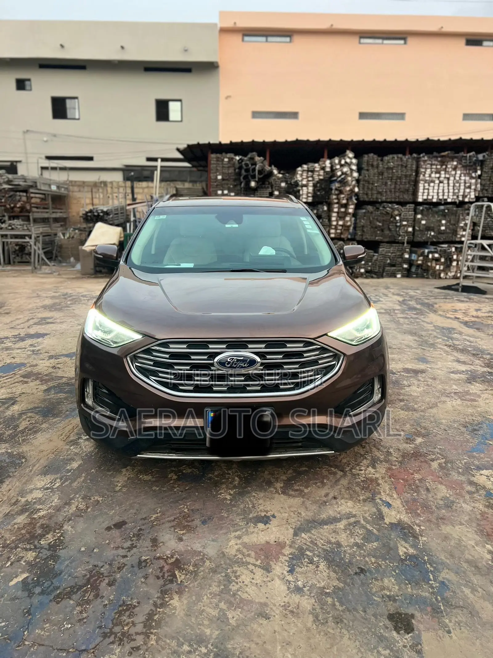 Ford Edge Titanium FWD 2019 Marron
