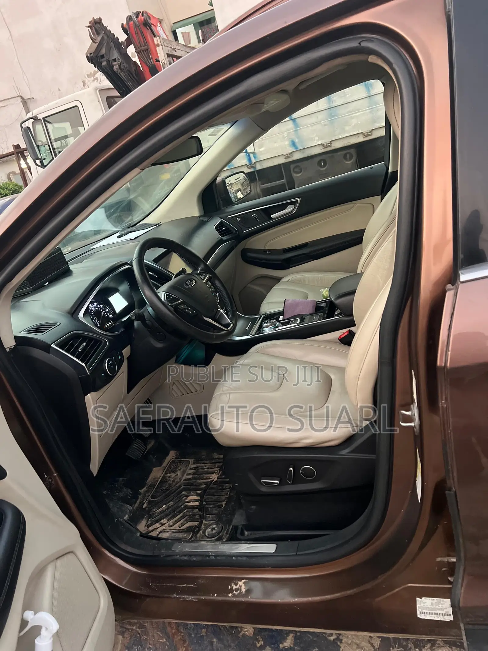 Ford Edge Titanium FWD 2019 Marron