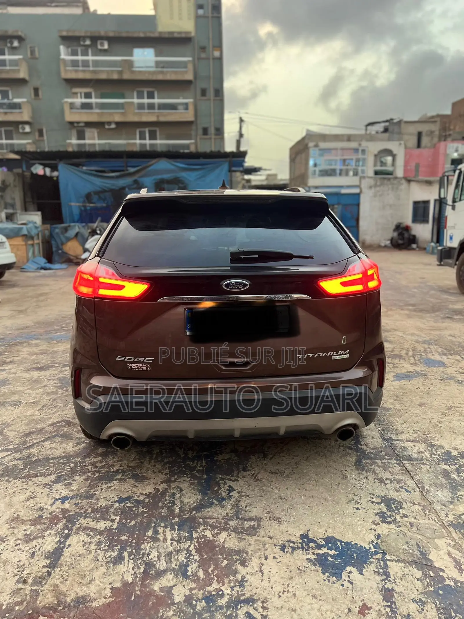 Ford Edge Titanium FWD 2019 Marron