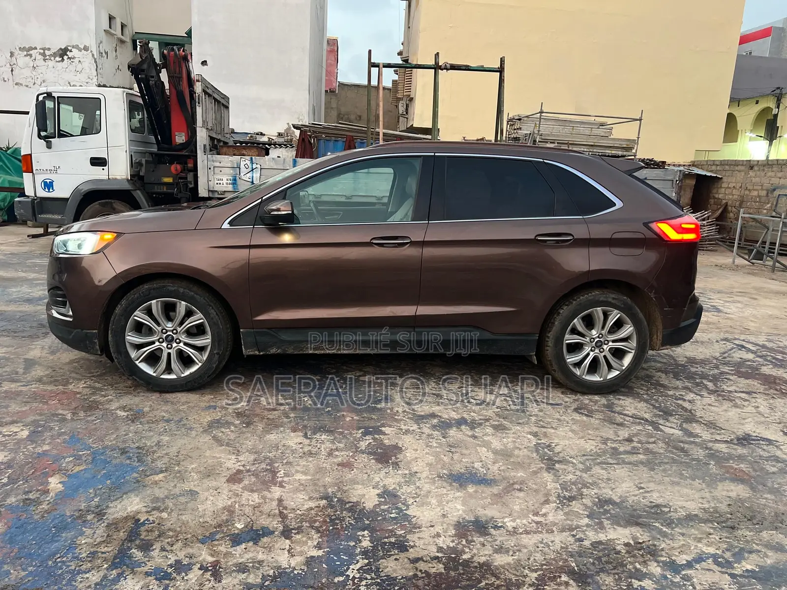 Ford Edge Titanium FWD 2019 Marron