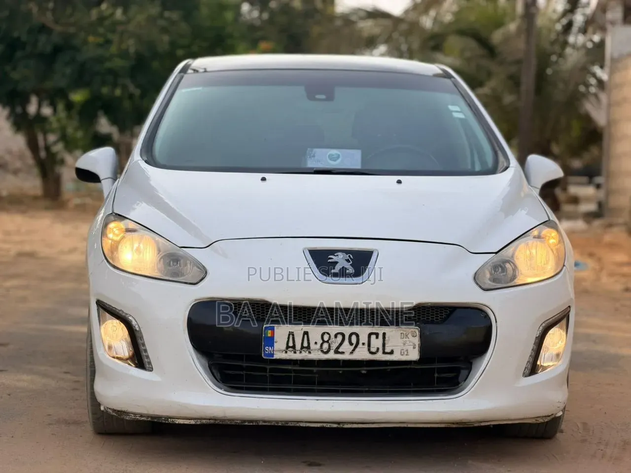 Peugeot 308 2013 Blanc