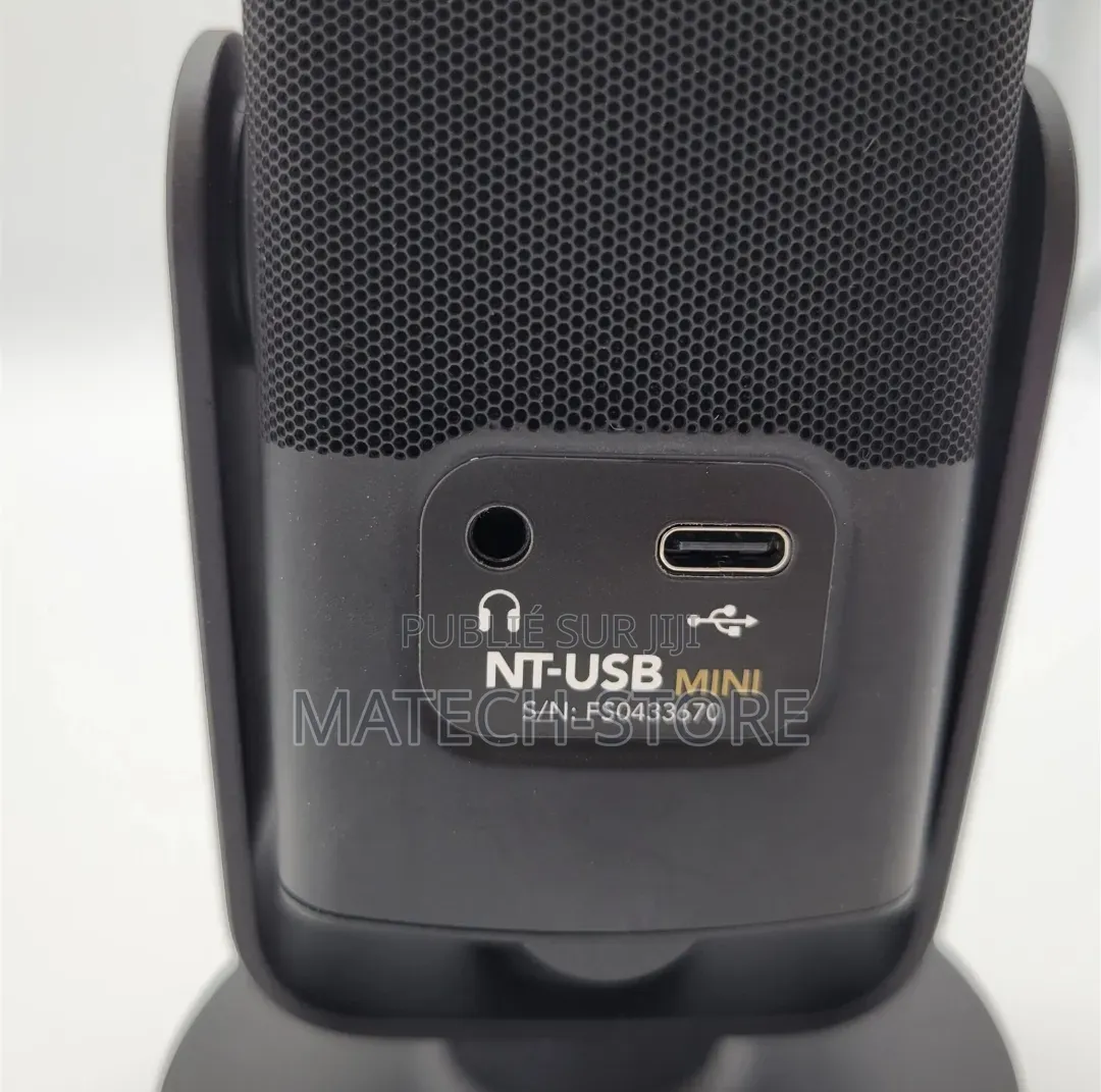 Microphone Røde Nt-Usb Mini La Qualité Studio Dans Un Format Compact