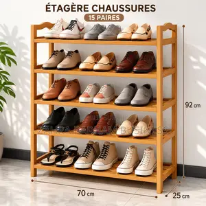 Range Chaussures en Bois