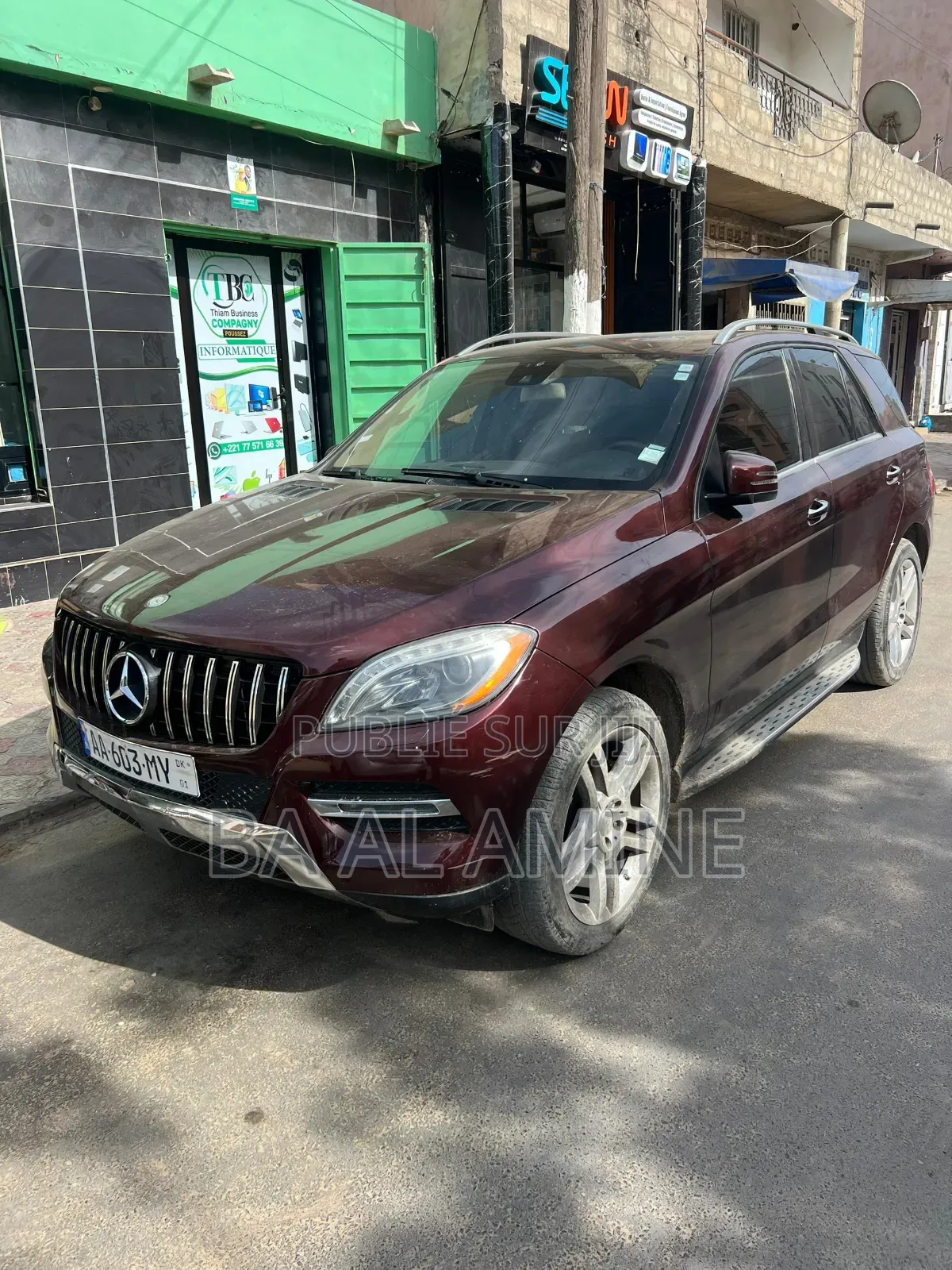 Mercedes-Benz M Class 2013 Marron