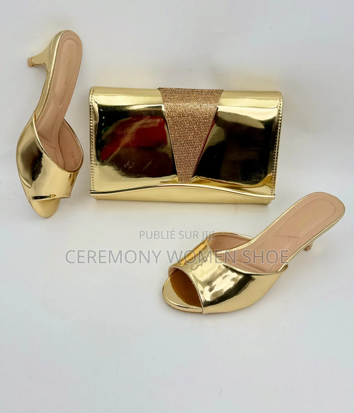 Ensemble Chaussure Et Pochette Cérémonie