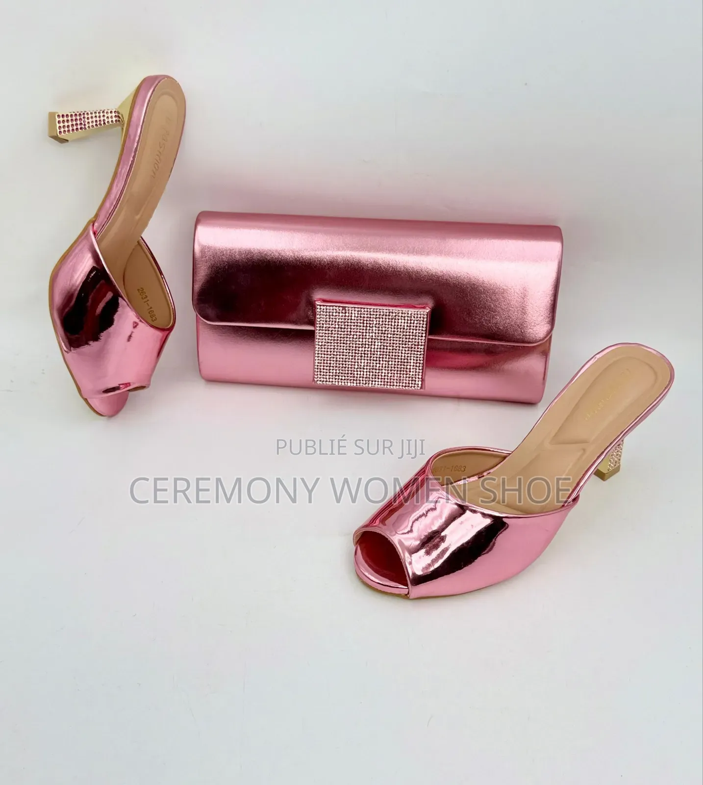 Ensemble Chaussure Et Pochette Cérémonie