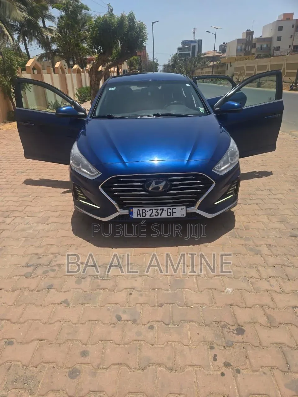Hyundai Sonata 2018 Bleu