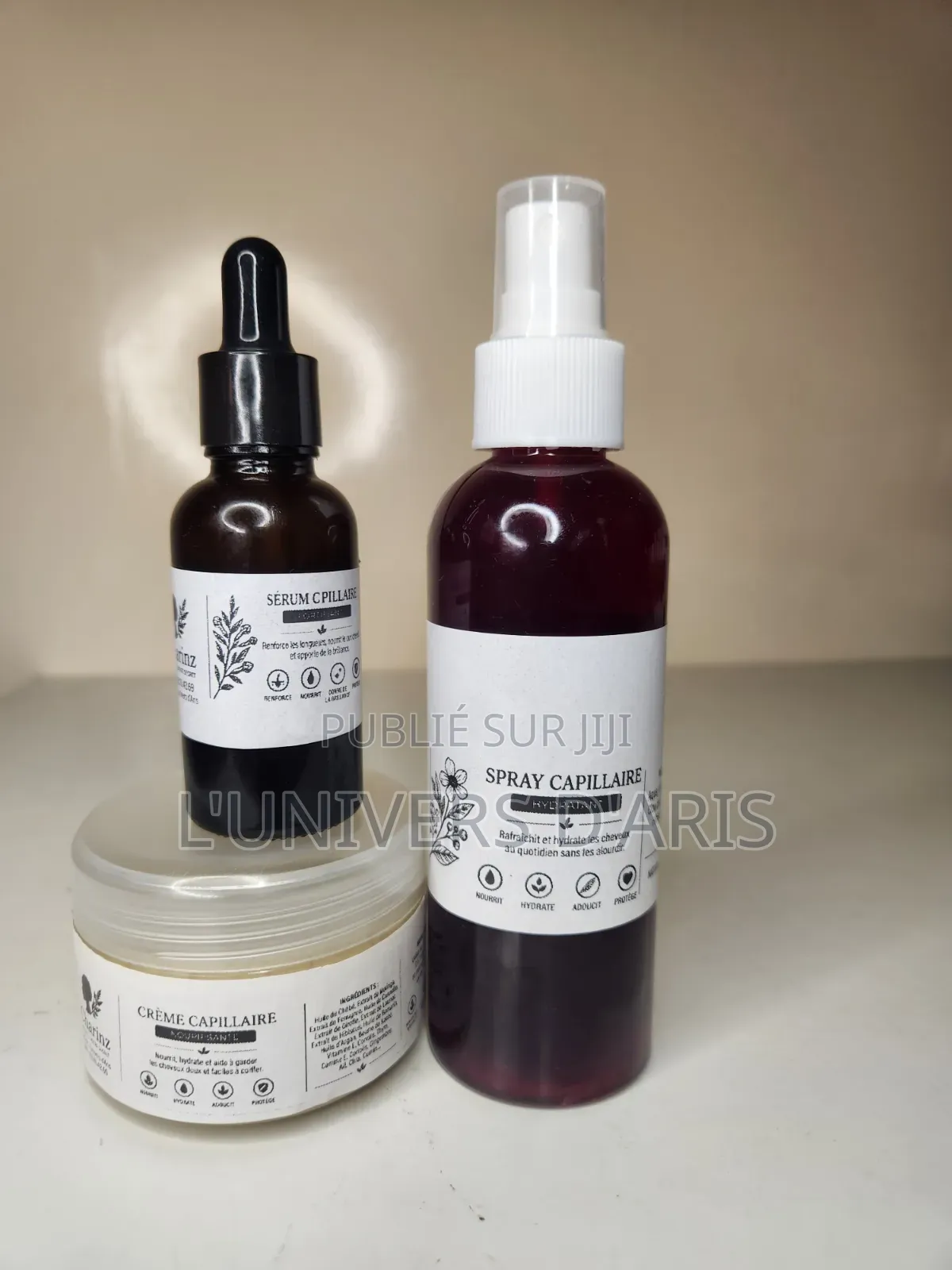Crème Capillaire Et Sérum Pour La Pousse Des Cheveux