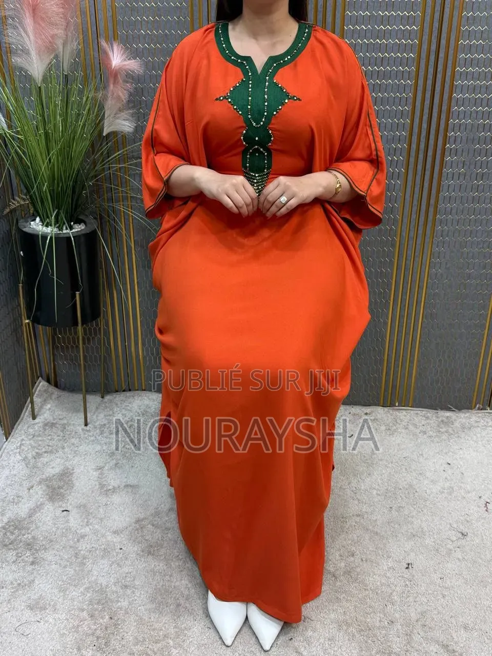 Abayas Marocain en Coton Lain