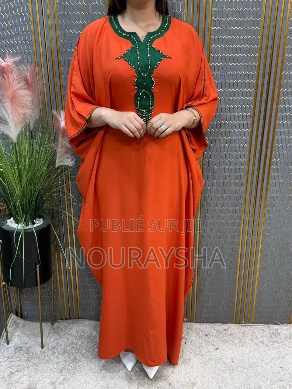 Abayas Marocain en Coton Lain
