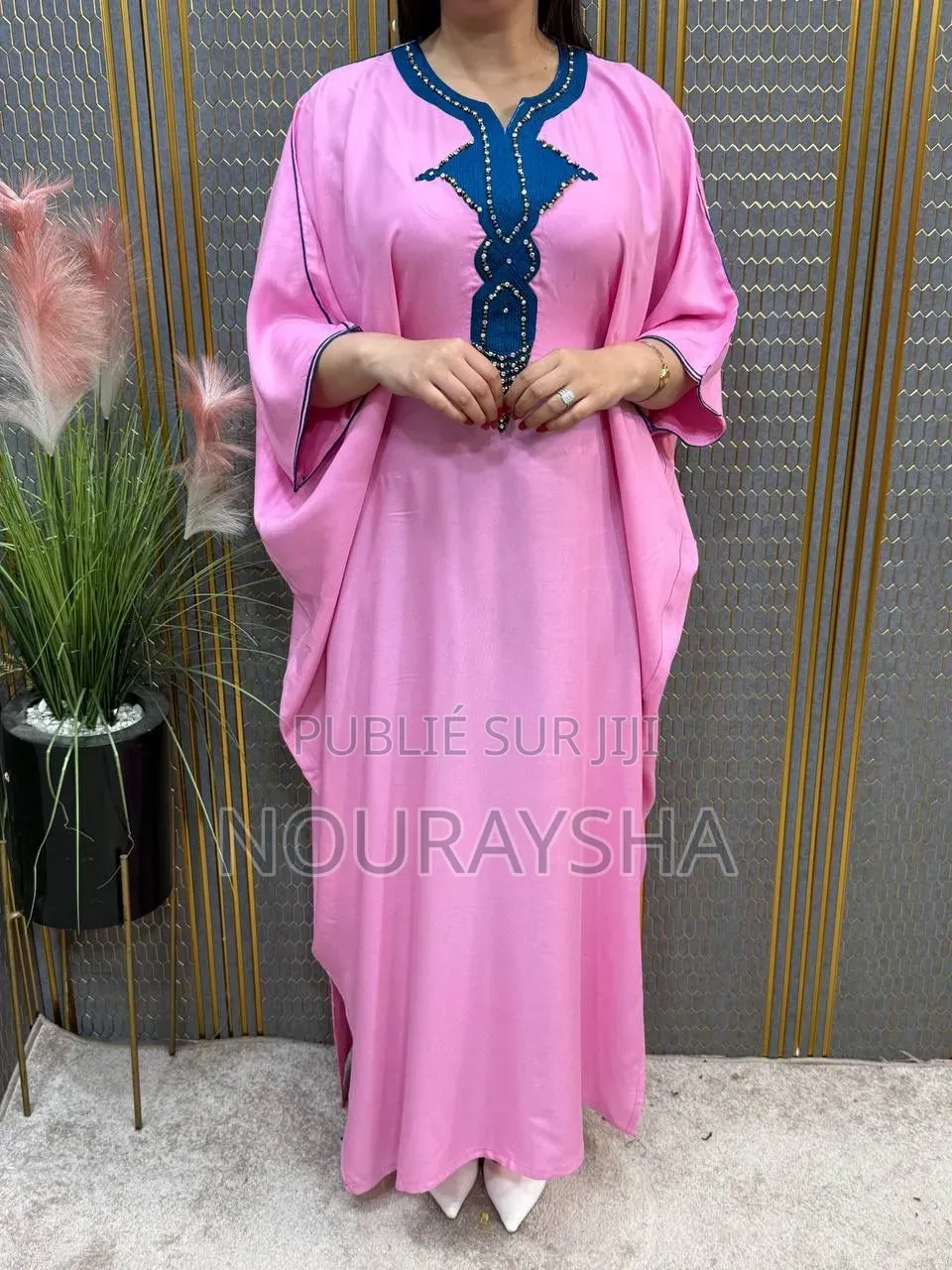 Abayas Marocain en Coton Lain