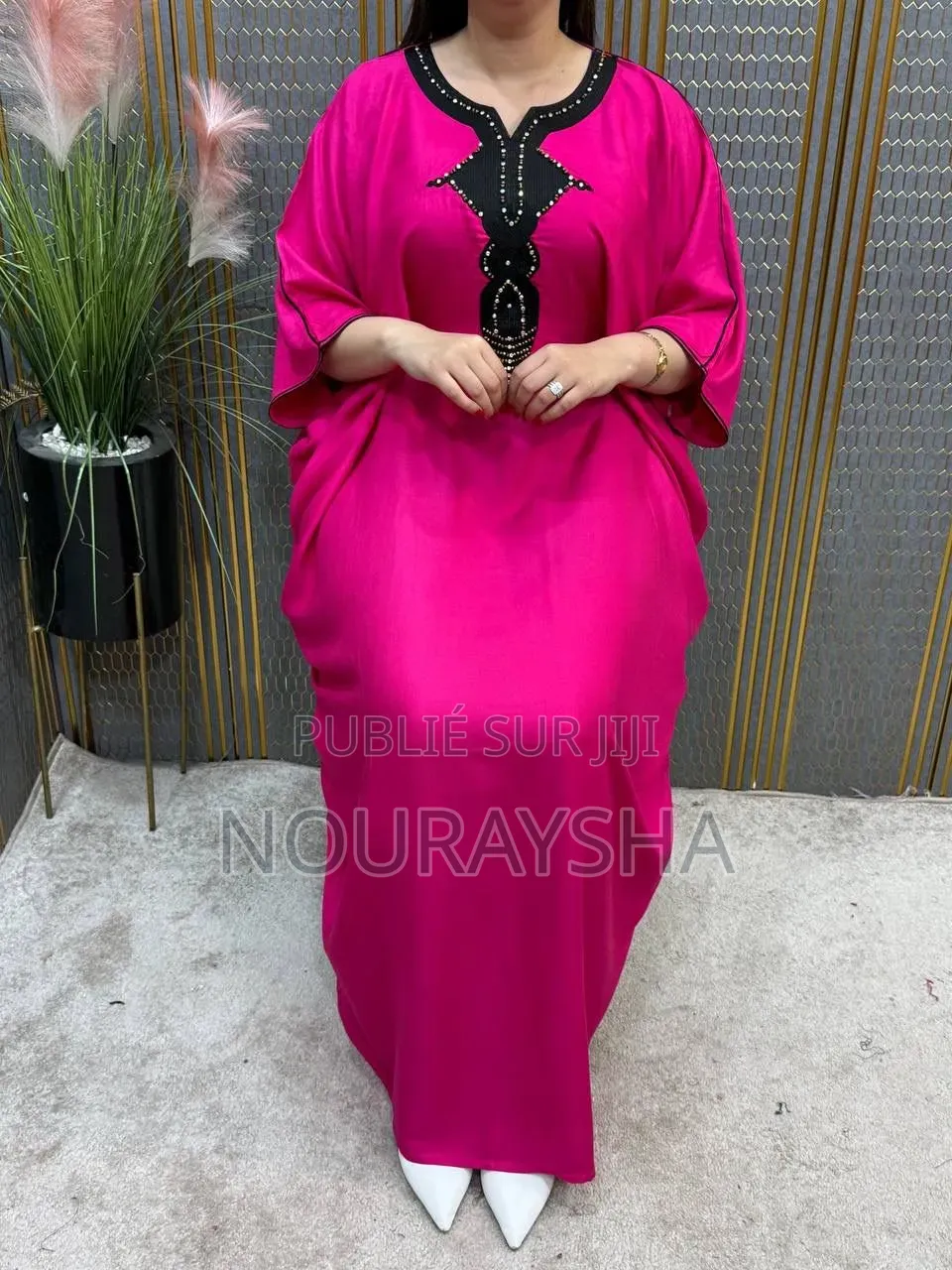 Abayas Marocain en Coton Lain