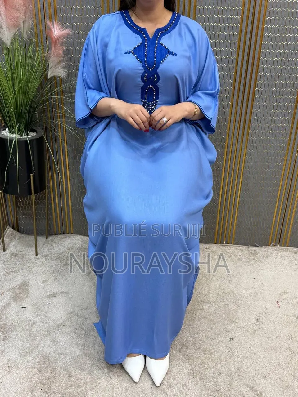 Abayas Marocain en Coton Lain