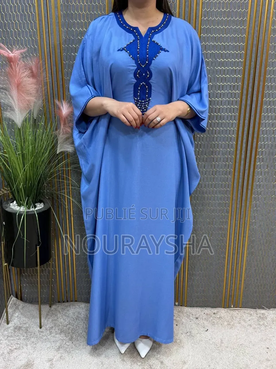 Abayas Marocain en Coton Lain