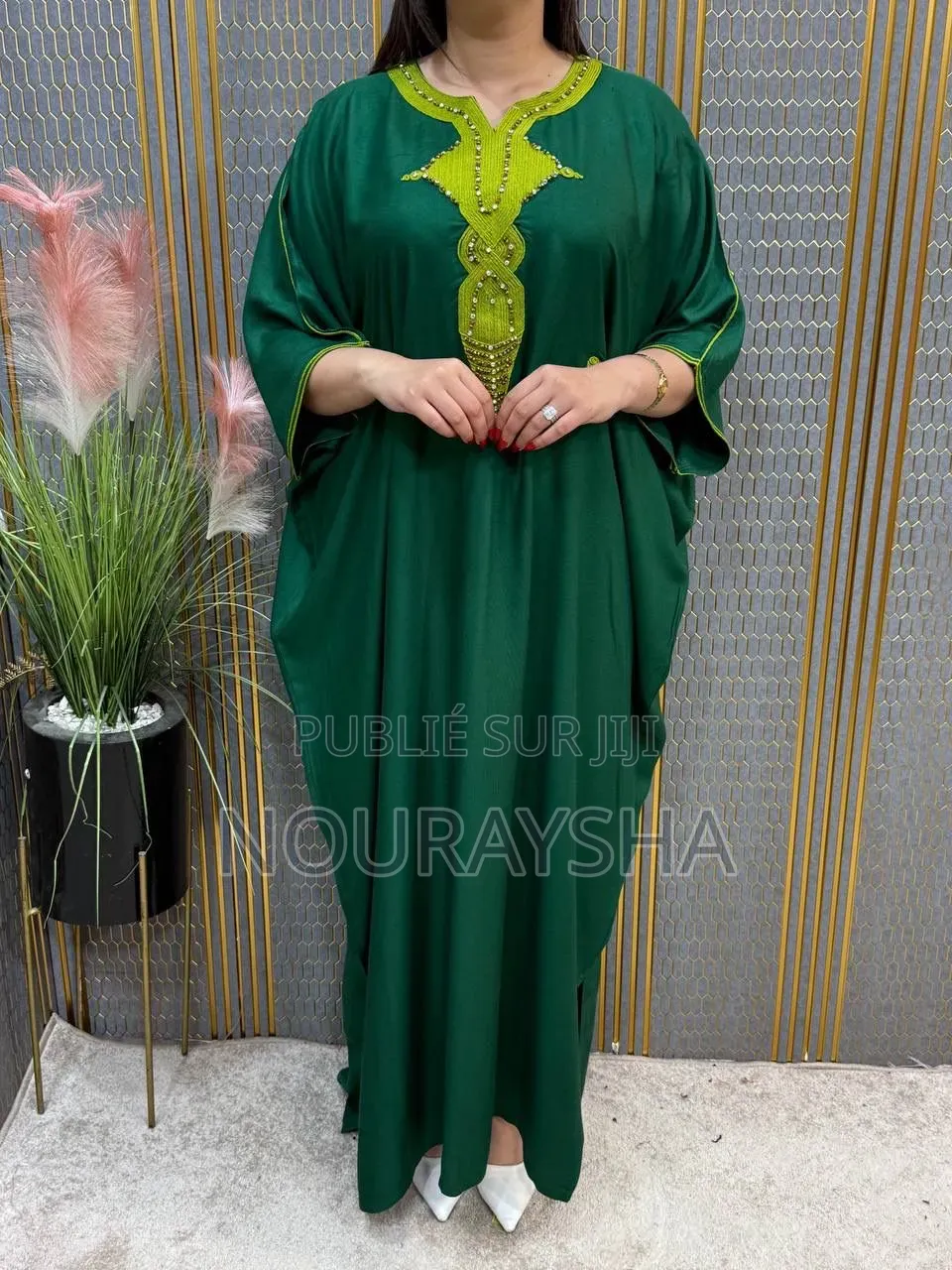 Abayas Marocain en Coton Lain