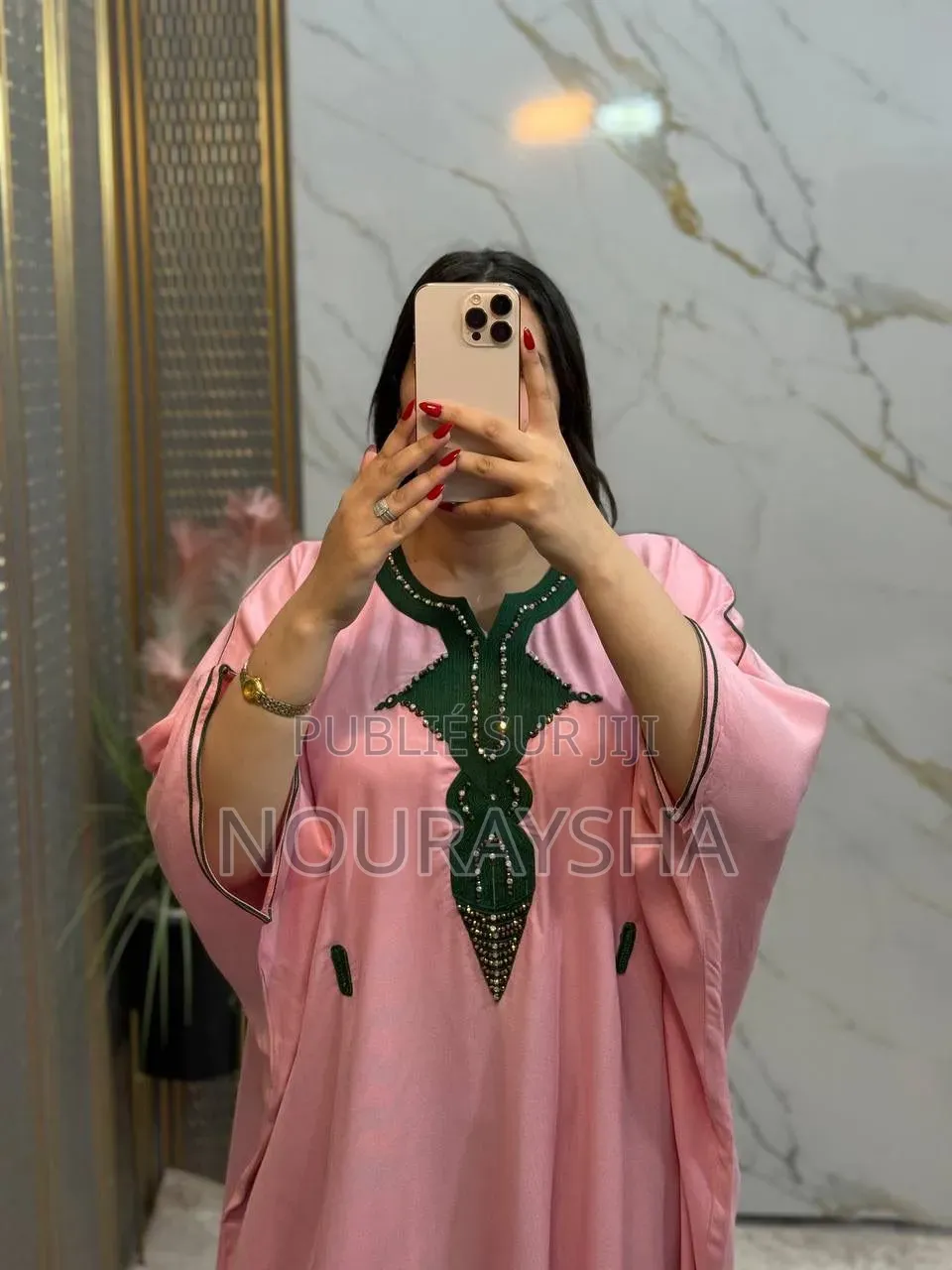 Abayas Marocain en Coton Lain