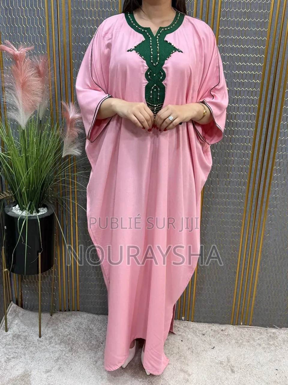 Abayas Marocain en Coton Lain