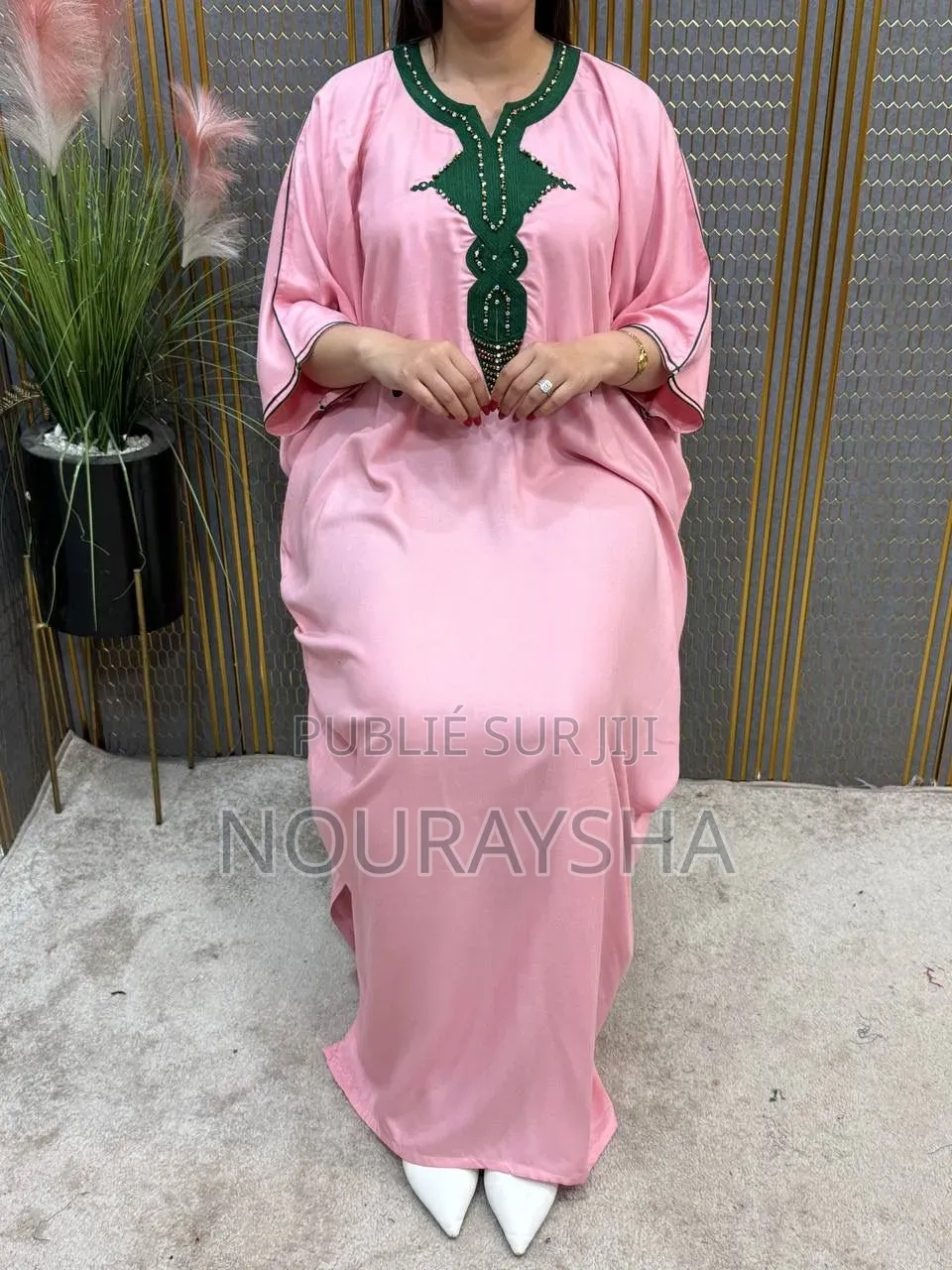 Abayas Marocain en Coton Lain
