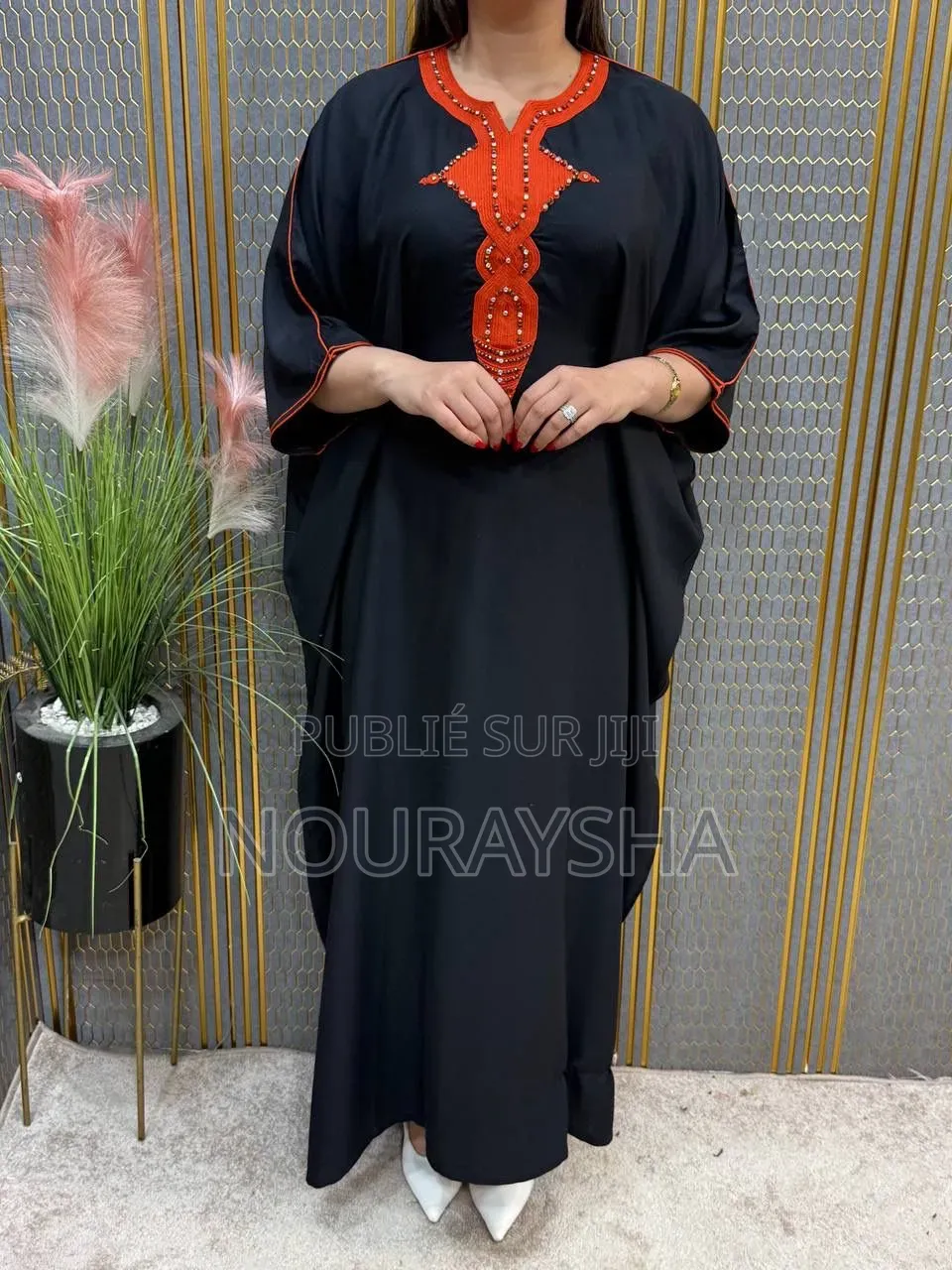 Abayas Marocain en Coton Lain