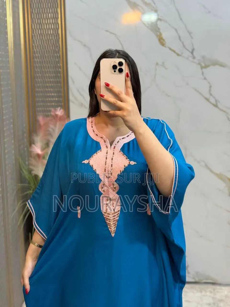 Abayas Marocain en Coton Lain