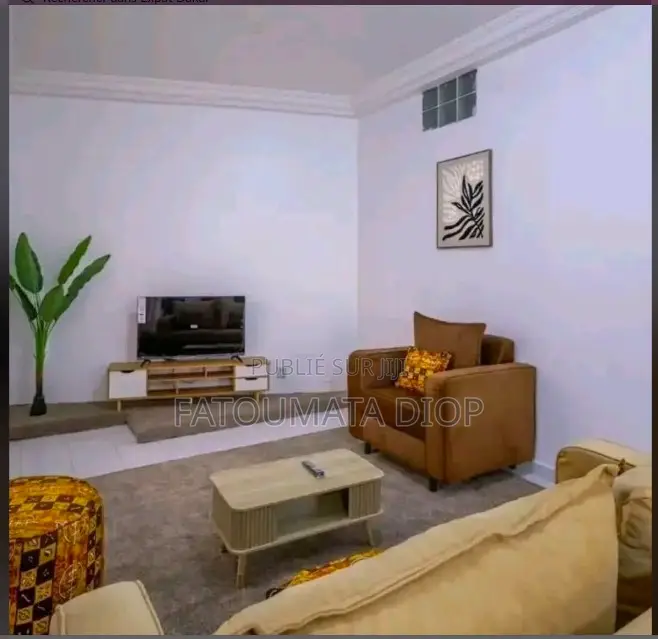 Meublé 2chbre Appartement dans Almadies à Louer