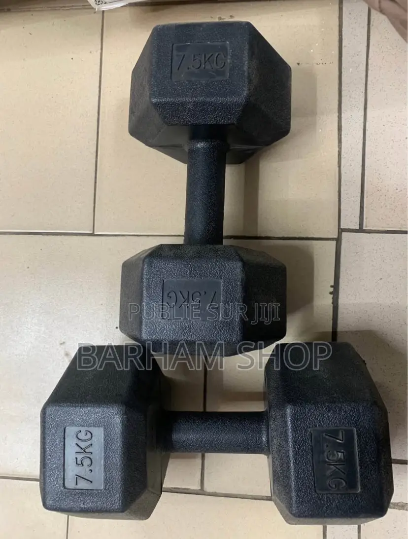 Deux Haltères De 7,5kg en Vente