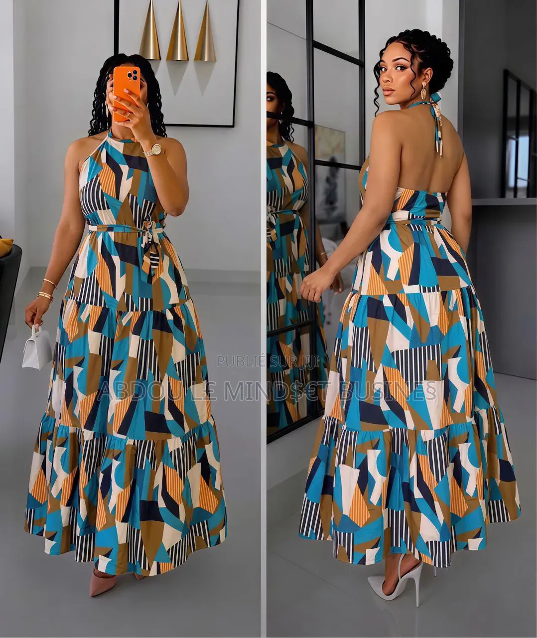 Robe Dos Laissé Disponible
