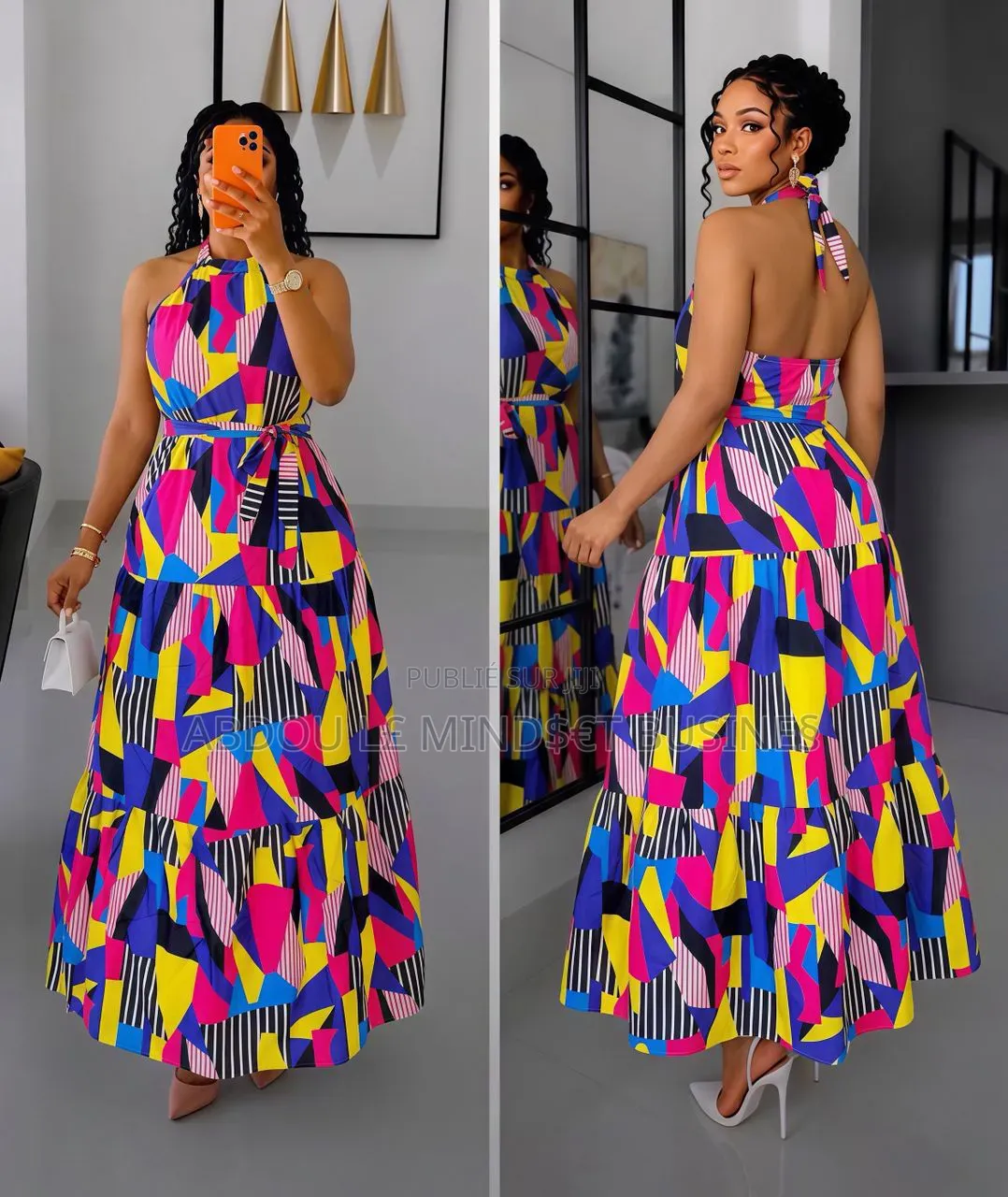 Robe Dos Laissé Disponible