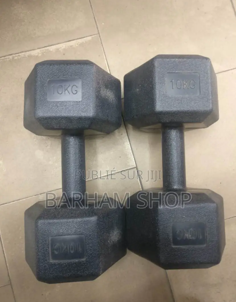 Deux Haltères De 10kg en Vente