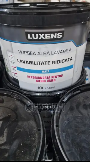 Peinture Blanche Latex Lavable De La Marque Luxens