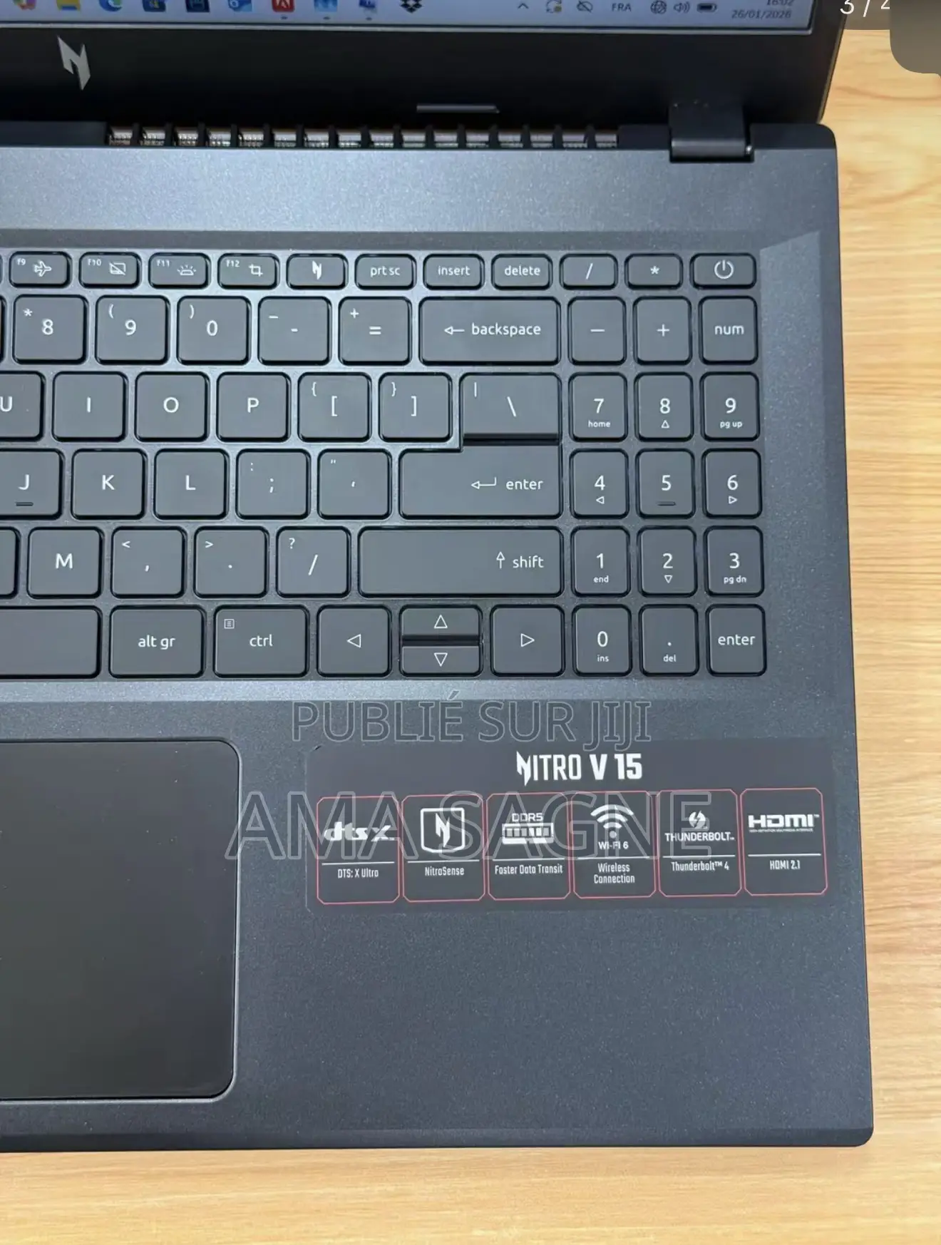 Ordinateur portable Acer Autre 16GB Intel Core i7 SSD 512GB