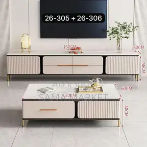 Meuble Tv Avec Table Basse