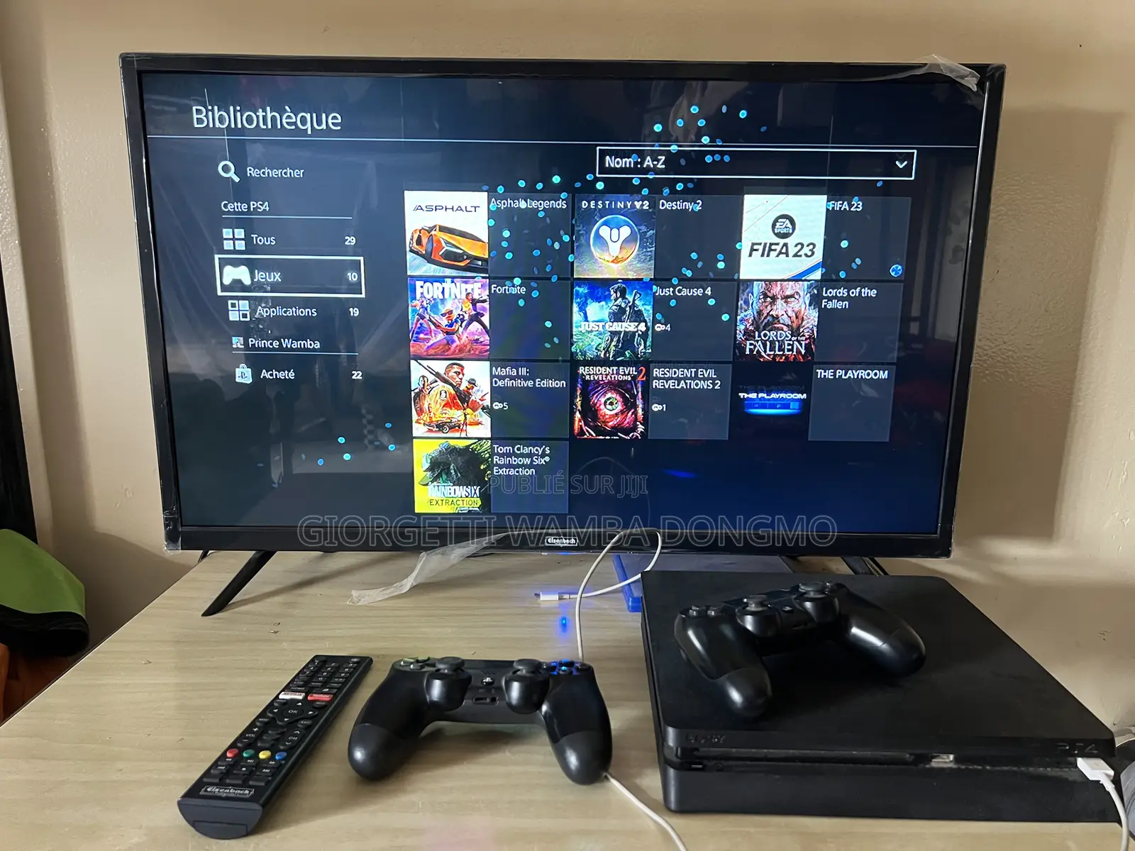 Ps4 Slim 1to+ 02 Manettes Et Jeux