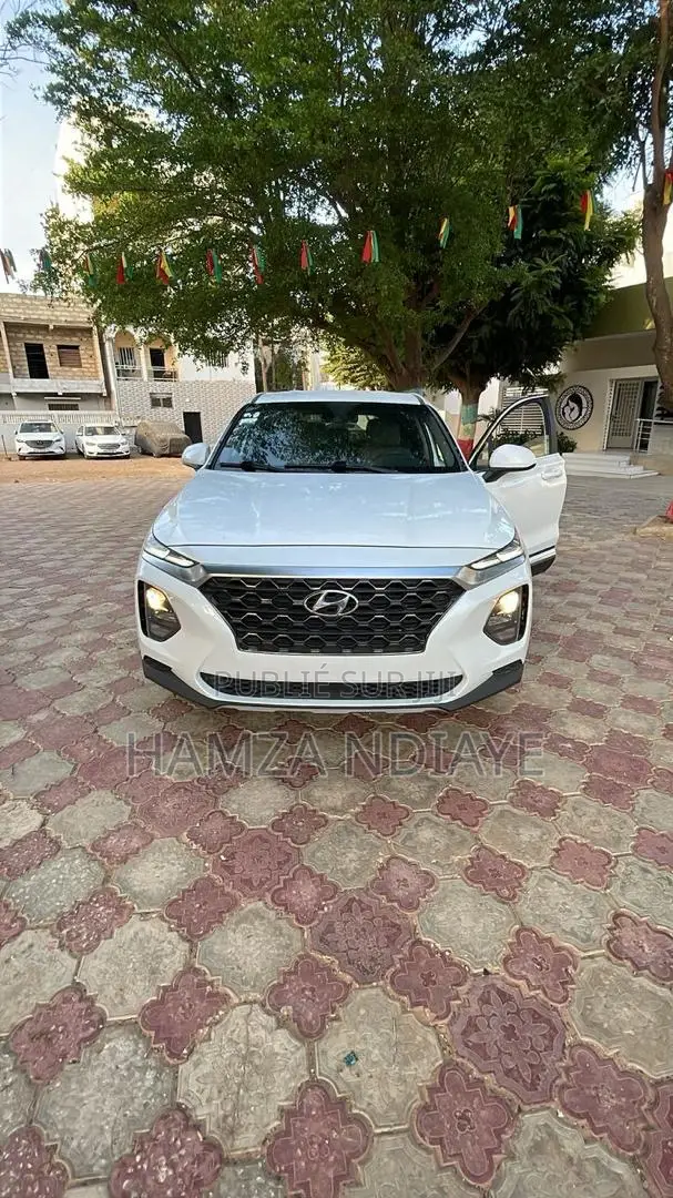 Hyundai Santa Fe 2019 Blanc