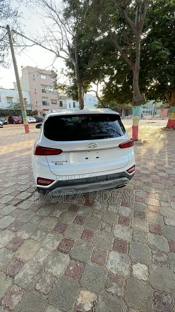 Hyundai Santa Fe 2019 Blanc