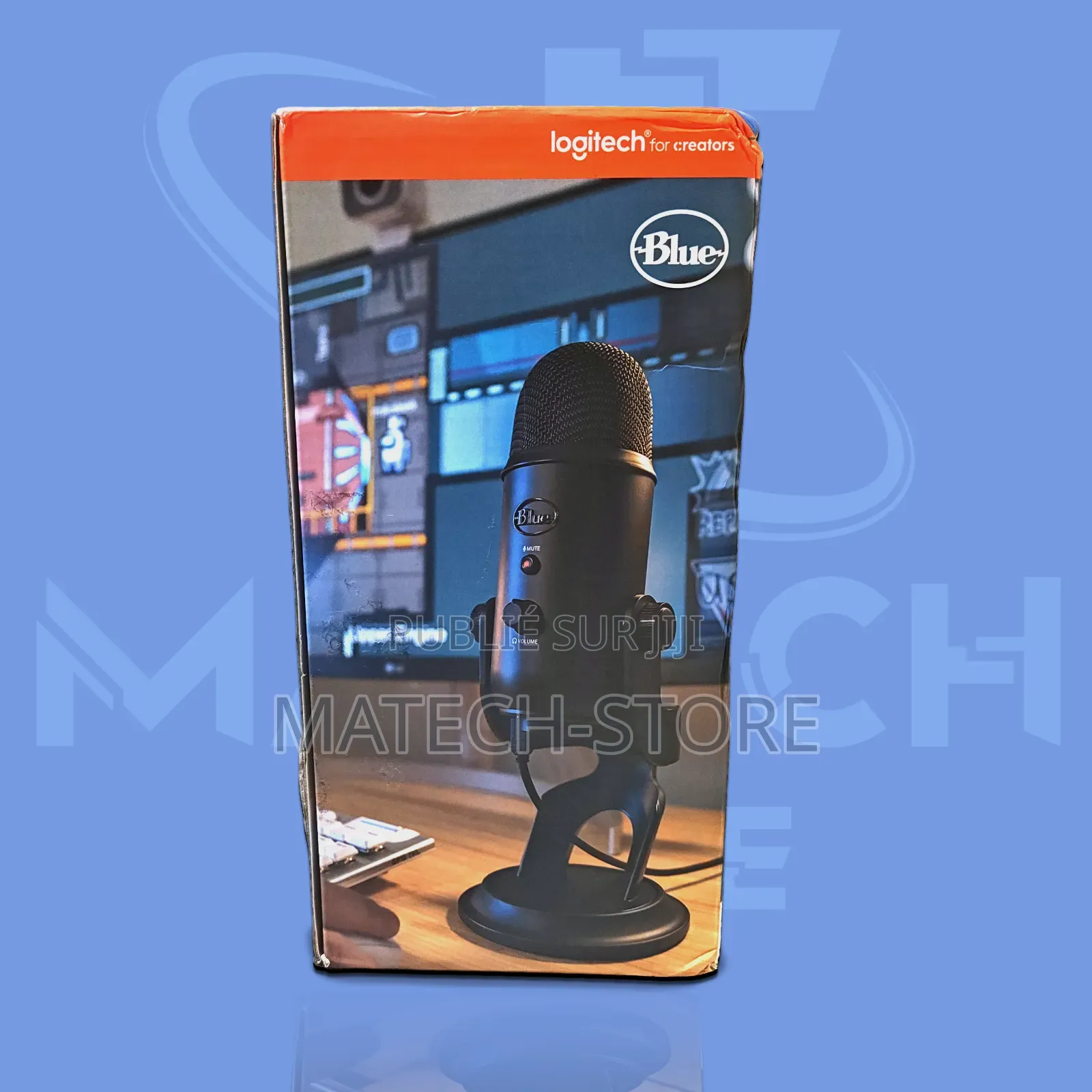  Micro Logitech Blue Yeti : La Référence Absolue Des Créateurs ! 
