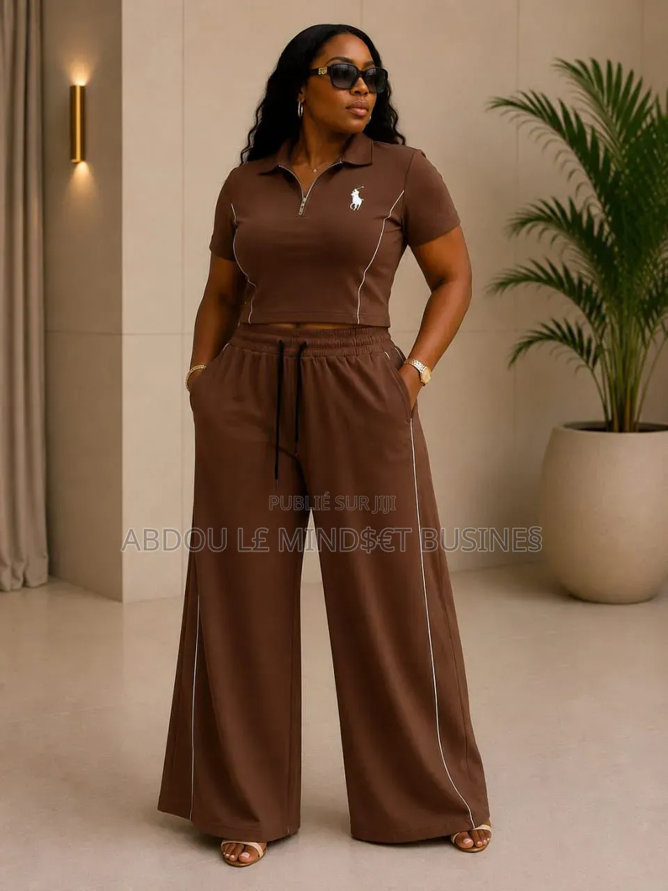 Ensemble Polo Bas Large Disponible
