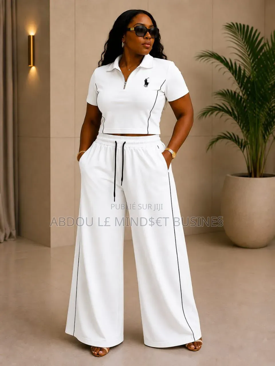 Ensemble Polo Bas Large Disponible