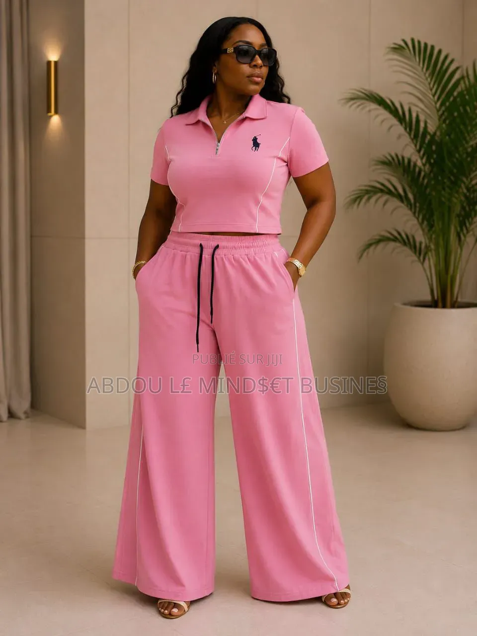 Ensemble Polo Bas Large Disponible