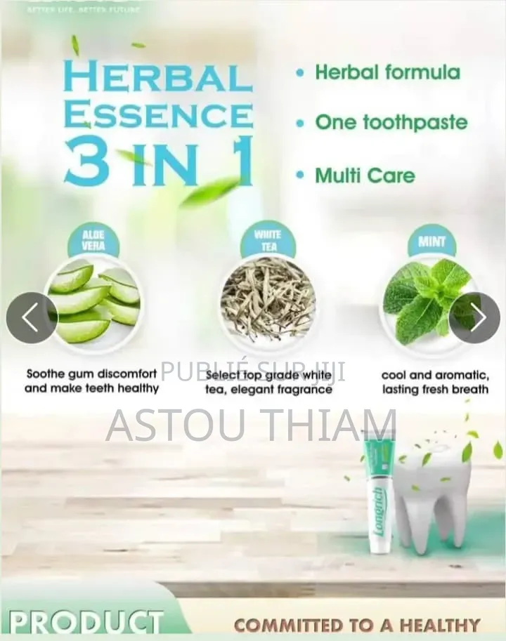 Pate Dentifrice Longrich