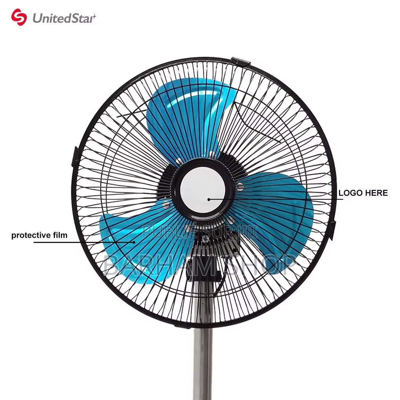 Ventillateur 3 Vitesses Livraison Offerte