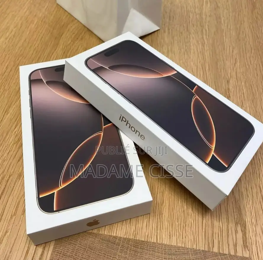 Nouveau Apple iPhone 16 Pro Max 256 GB Blanc