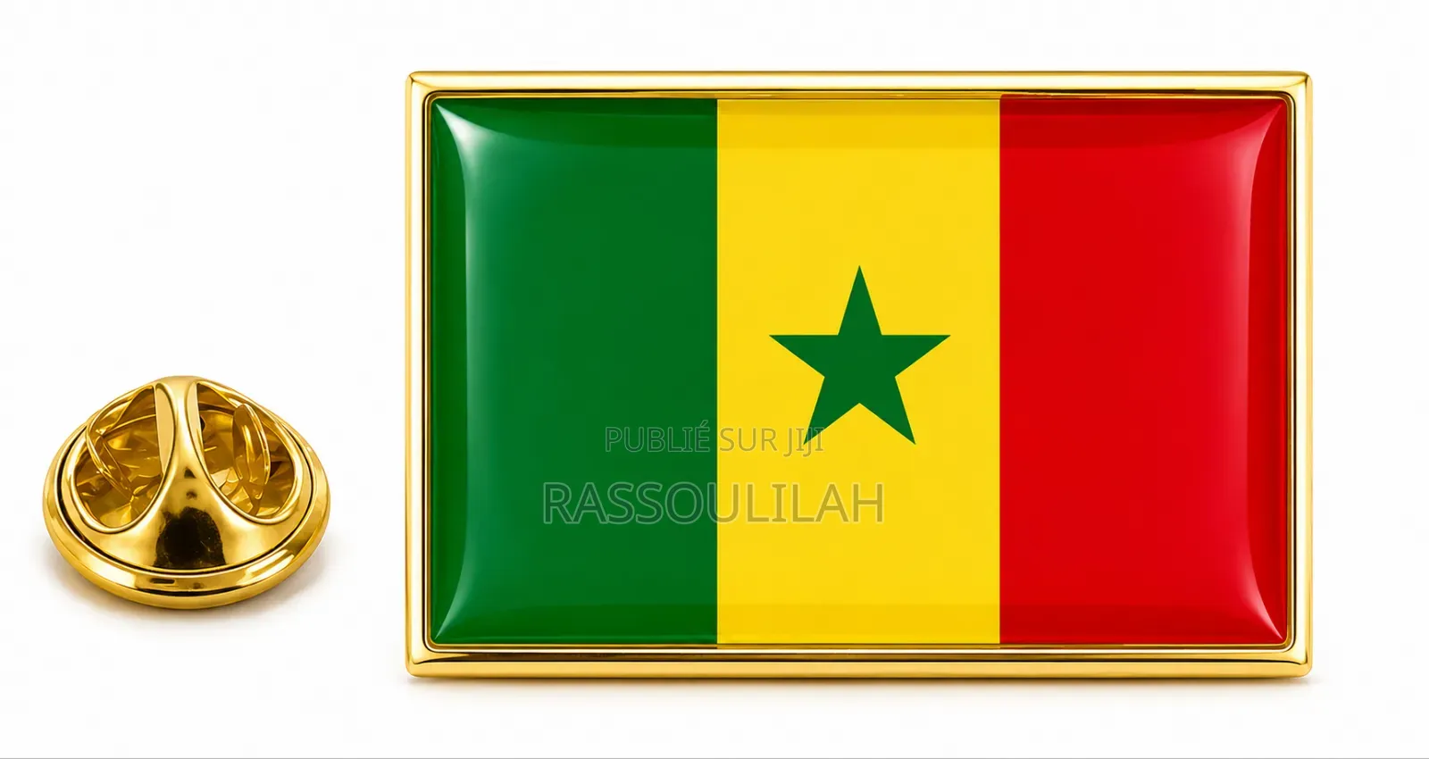 Pins Drapeau Du Sénégal