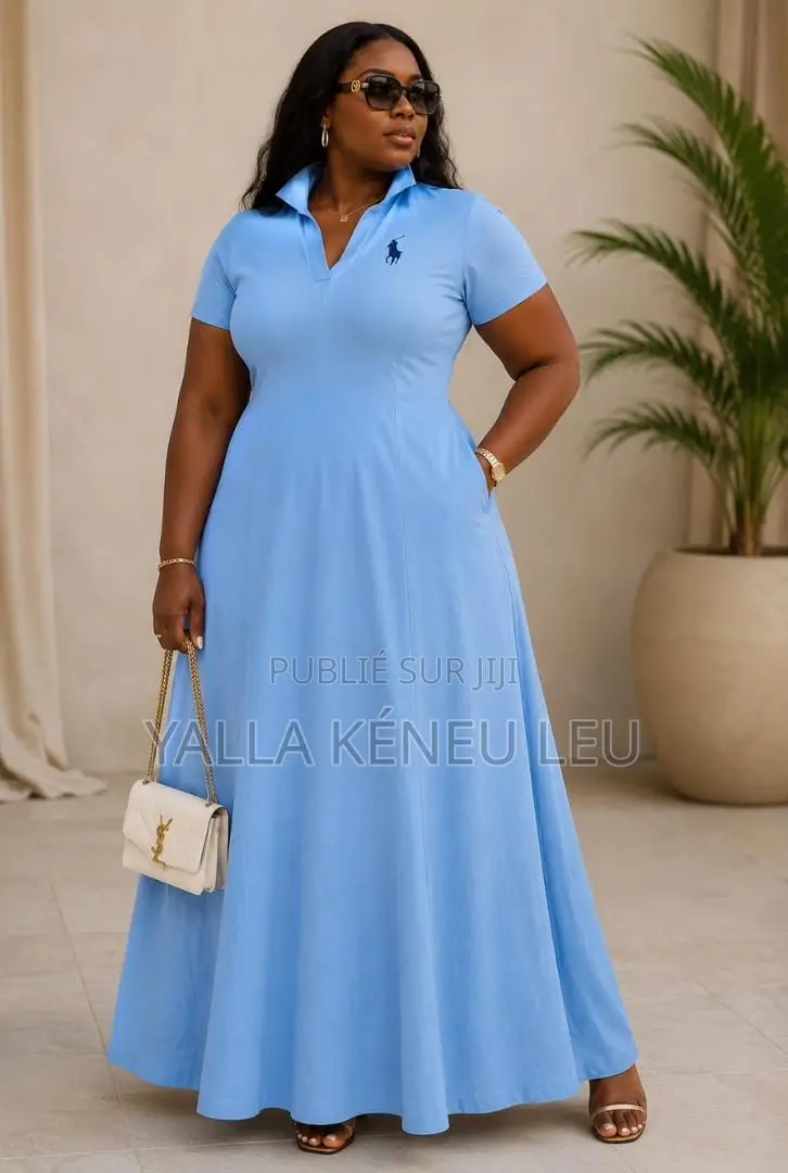 Robe Polo Femme Decontracté