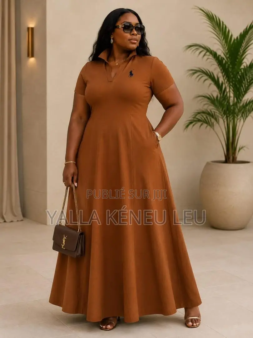 Robe Polo Femme Decontracté