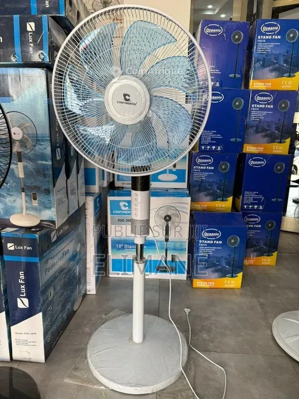 Ventilateur Continental 18pouces Avec Télécommande