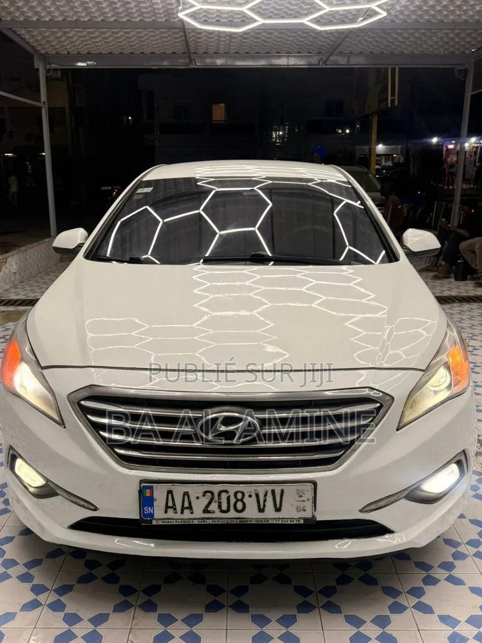 Hyundai Sonata 2016 Blanc