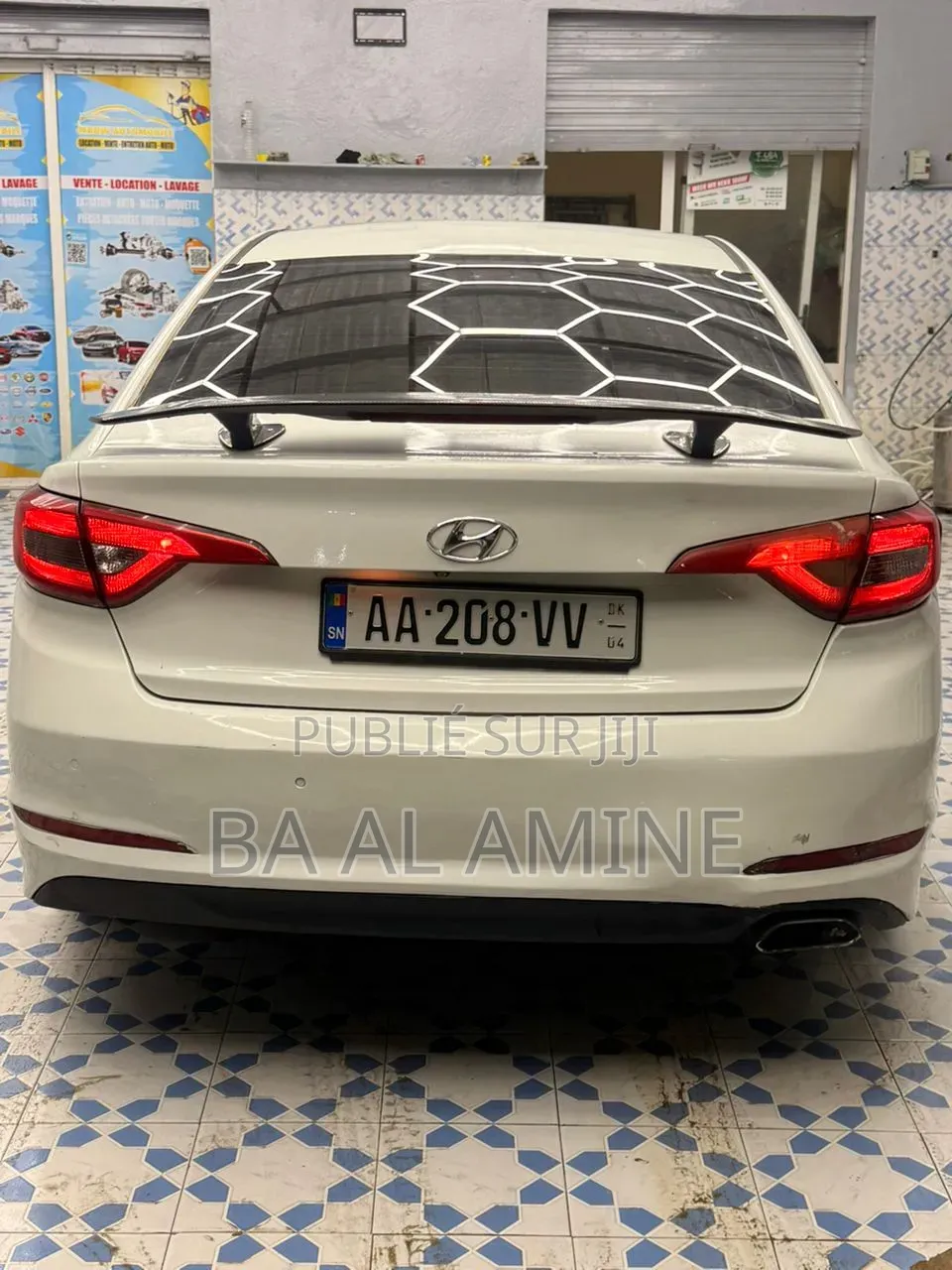 Hyundai Sonata 2016 Blanc